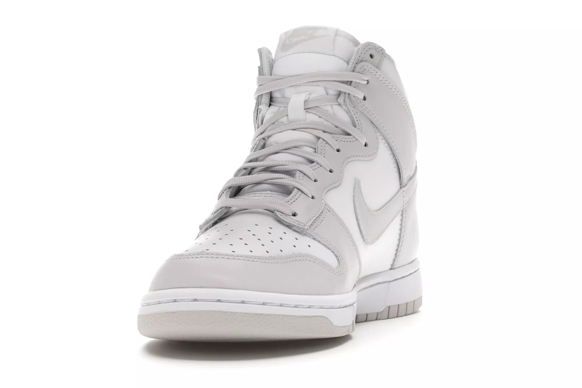 Фото № 6 с приближением к товару «‎Nike Dunk High Retro White Vast Grey (2021)»