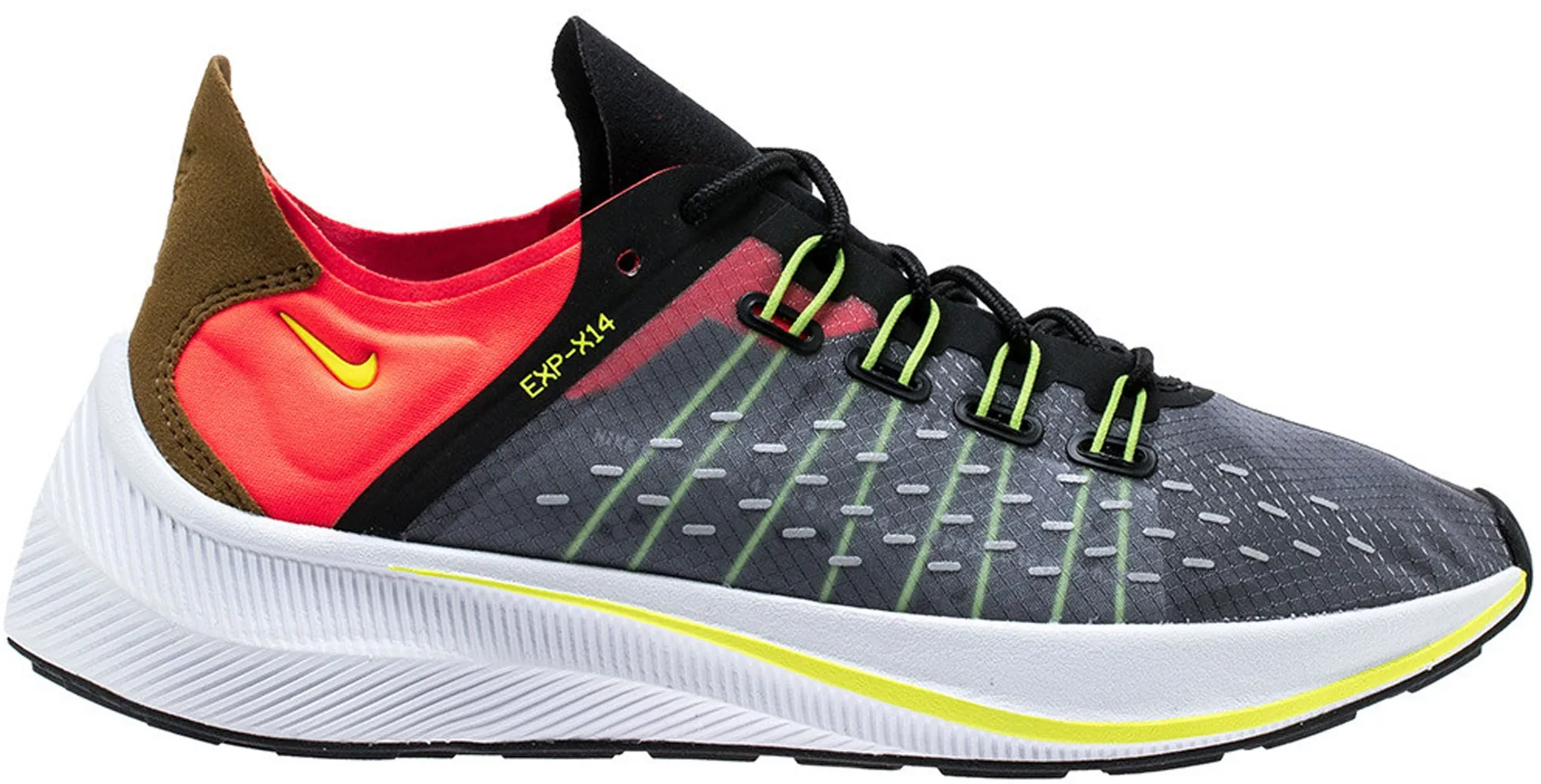 Фото № 1 с приближением к товару «‎Nike EXP-X14 Black Volt Total Crimson»