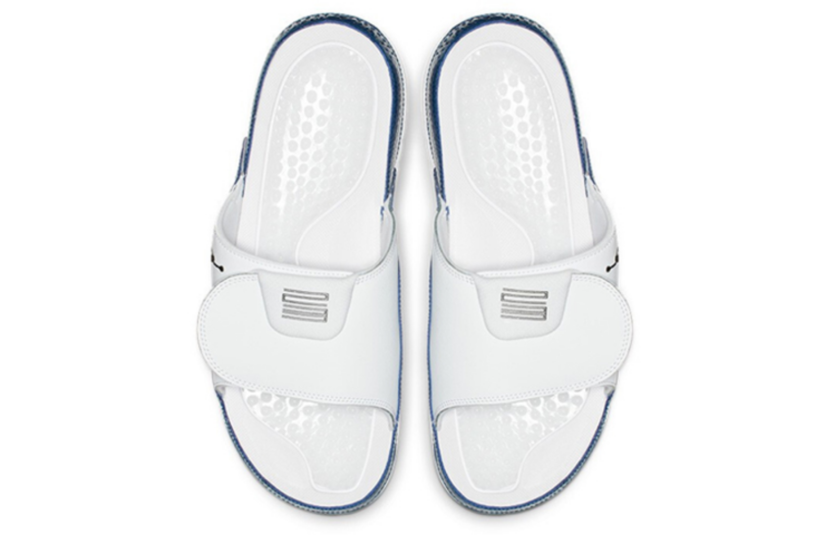 Фото № 3 с приближением к товару «‎Nike Air Jordan Hydro 11 Retro White Navy»