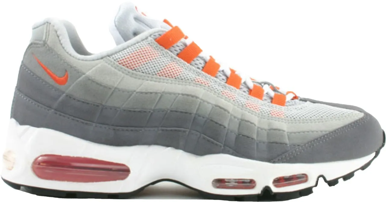 Фото № 1 с приближением к товару «‎Nike Air Max 95 Light Graphite Orange»