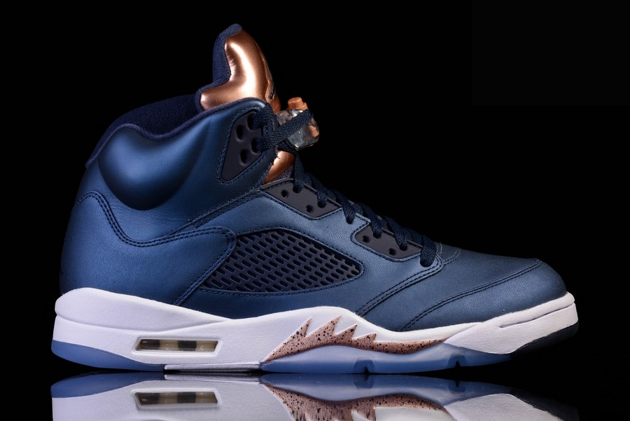 Фото № 2 с приближением к товару «‎Nike Air Jordan 5 Retro Bronze »