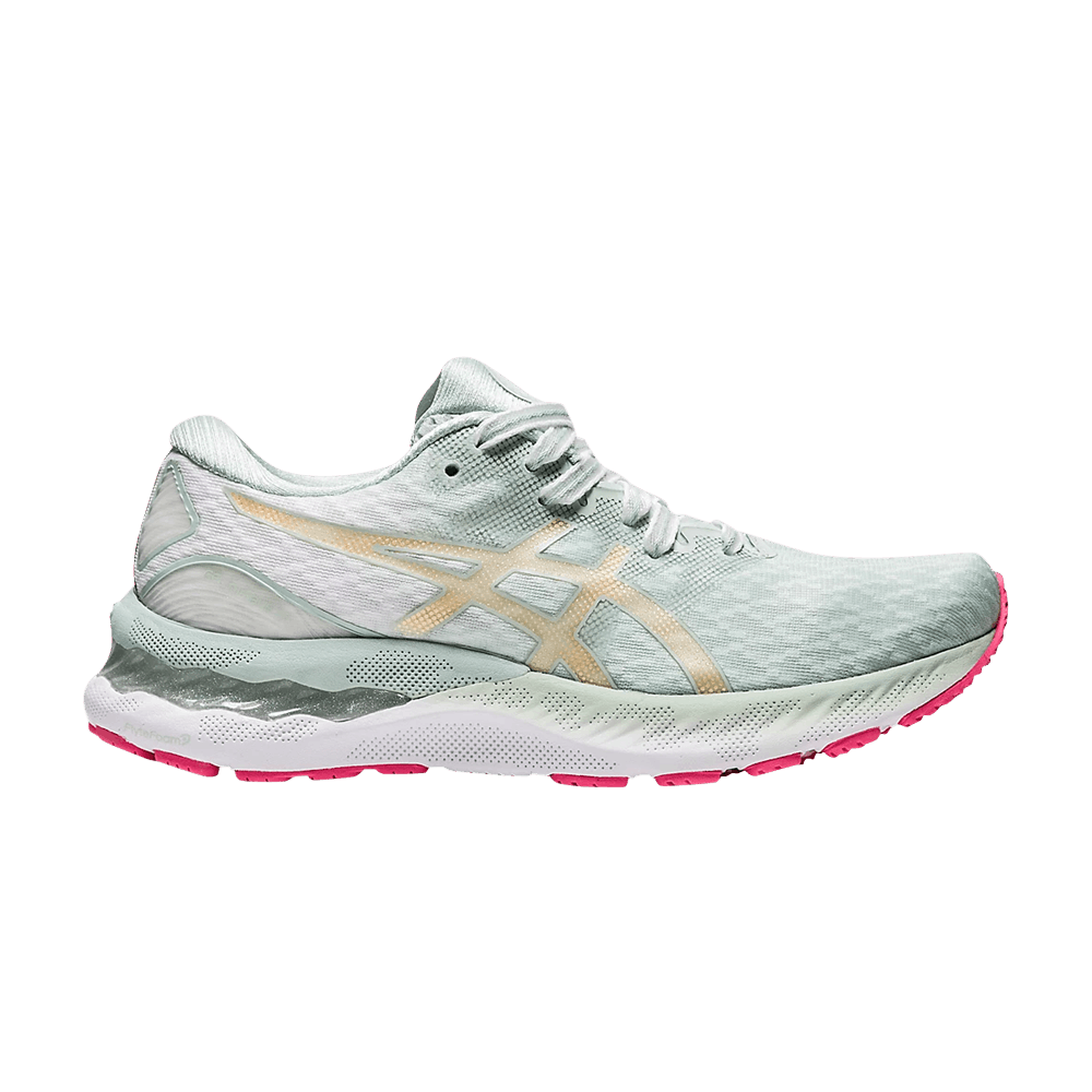 Asics Women's Gel Nimbus 23 Lichen Rock Champagne