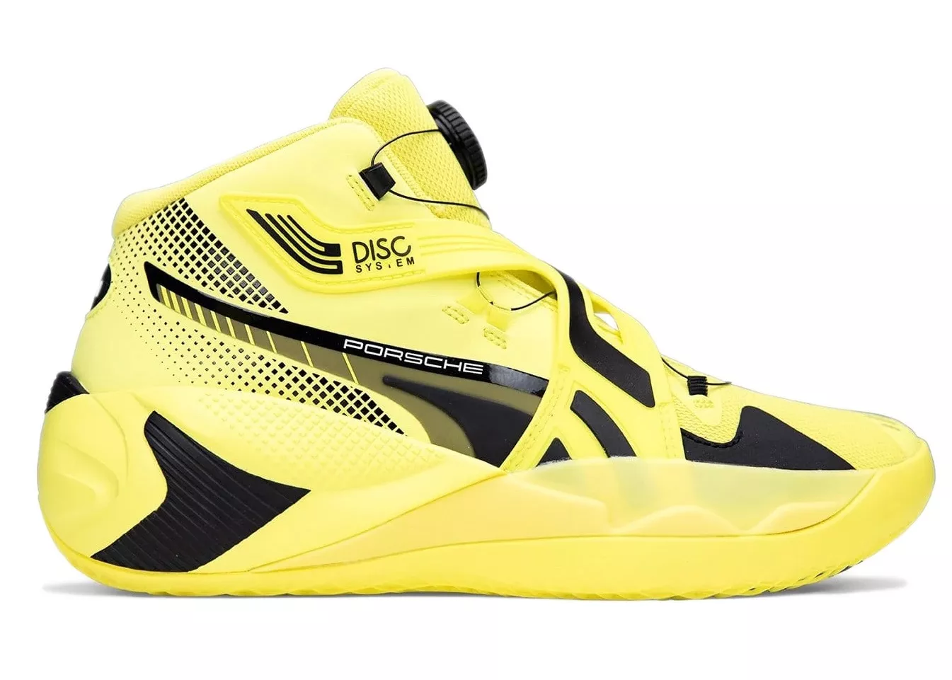 Фото № 1 с приближением к товару «‎Puma Disc Rebirth Porsche Legacy Celandine»