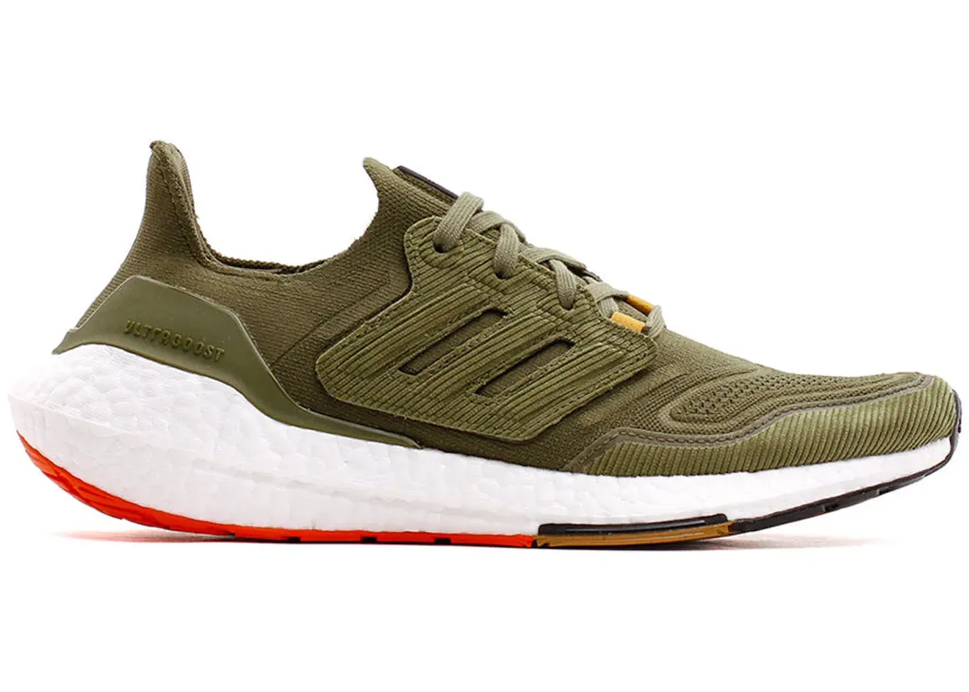 Фото № 1 с приближением к товару «‎adidas Ultra Boost 22 Focus Olive Semi Impact Orange»