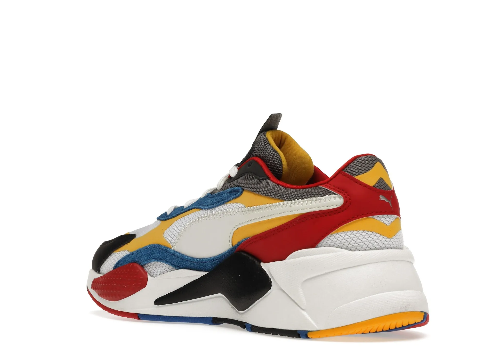 Фото № 6 с приближением к товару «‎Puma RS-X3 Puzzle White Yellow»