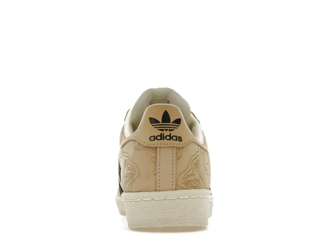 Фото № 4 с приближением к товару «‎adidas Superstar 82 Vachetta Topographic»