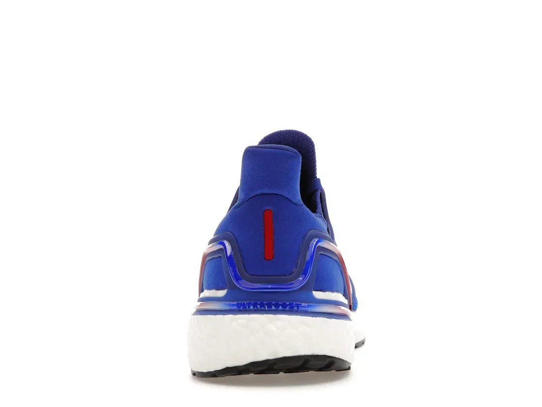 Фото № 4 с приближением к товару «‎adidas Ultra Boost 20 Royal Blue Scarlet»