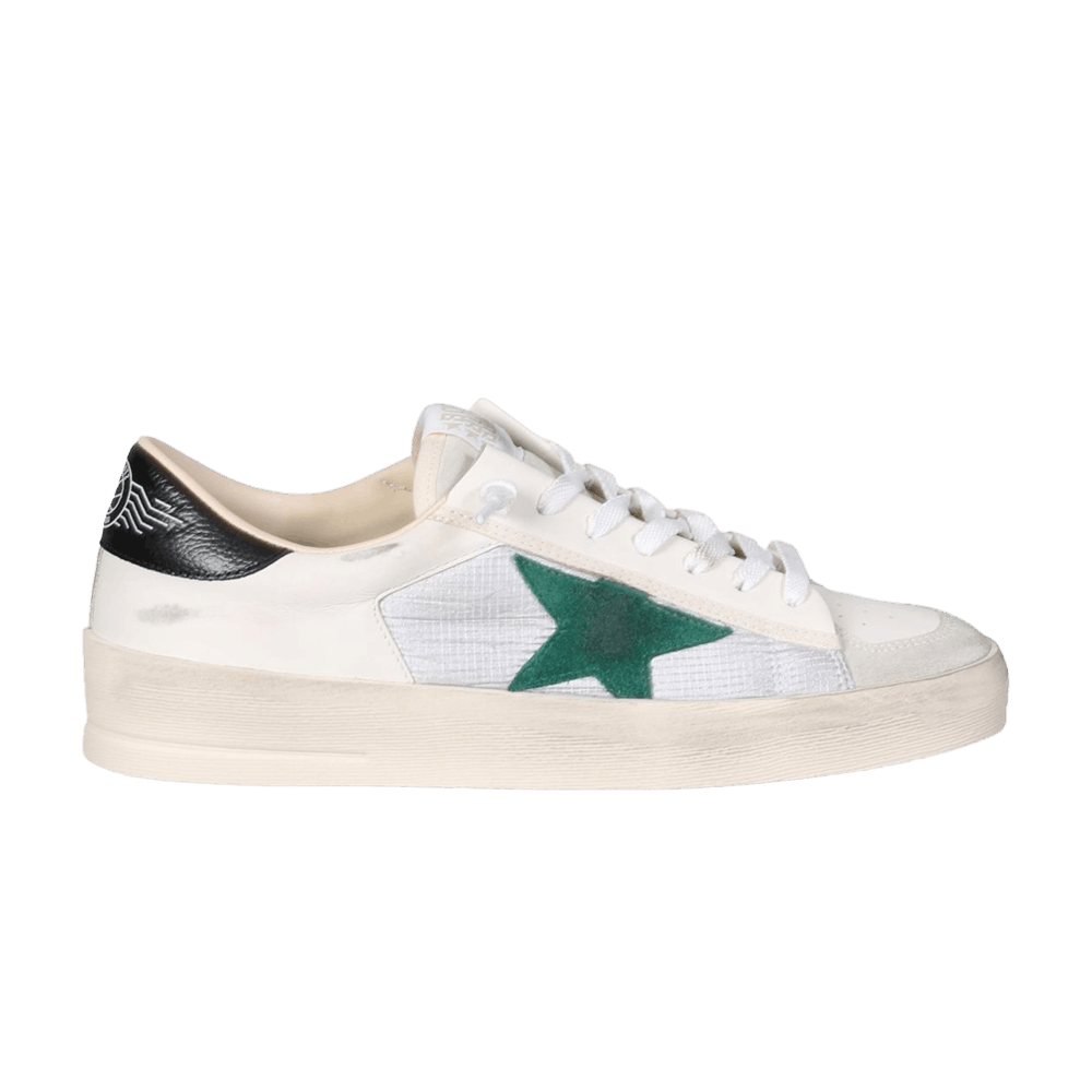 Golden Goose Stardan White Silver Black Green