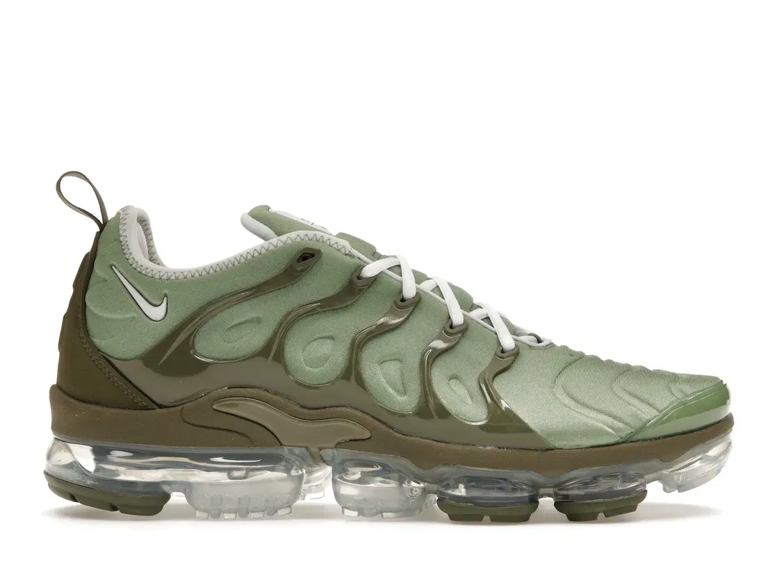 Фото № 1 с приближением к товару «‎Nike Air VaporMax Plus Oil Green»