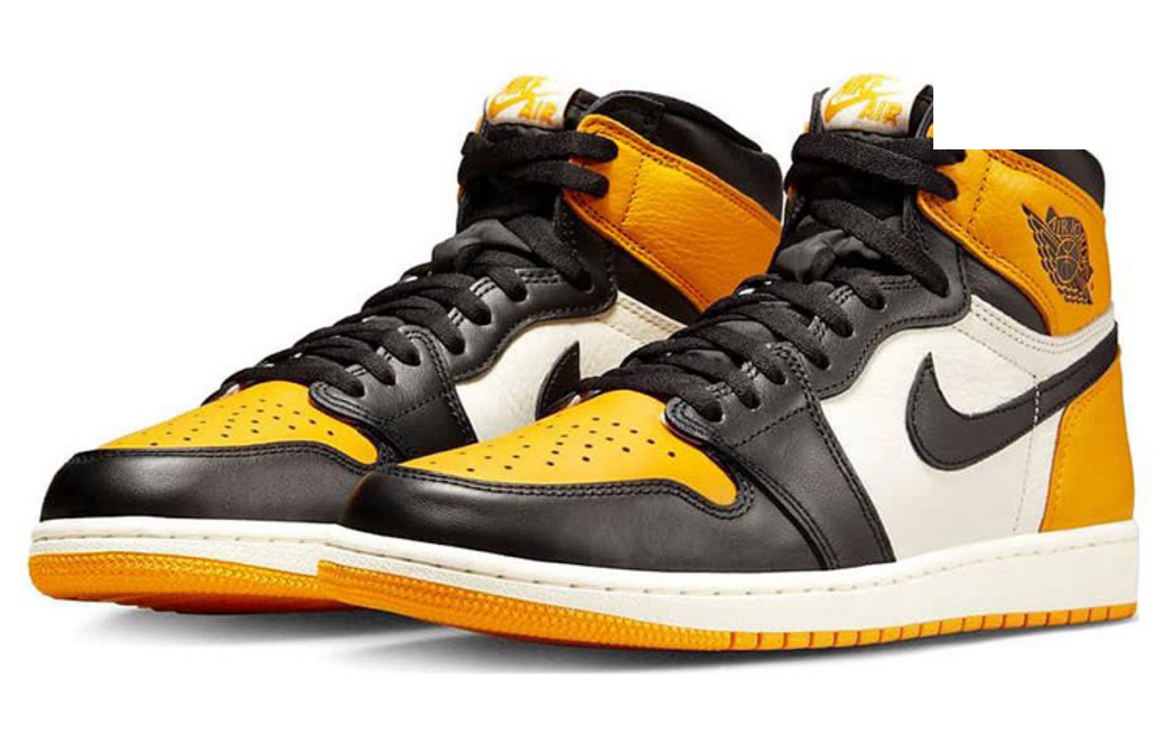 Фото № 3 с приближением к товару «‎Nike Air Jordan 1 Retro High OG Vintage basketball shoes Taxi»