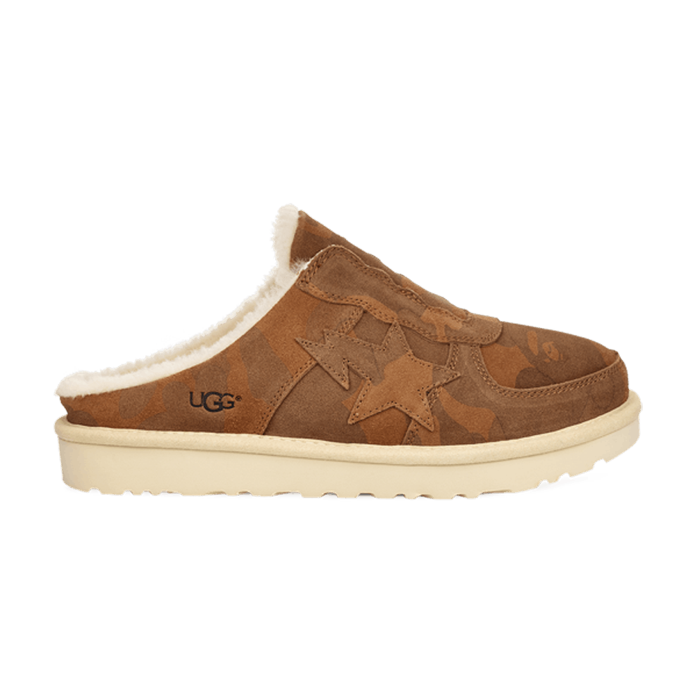 A Bathing Ape x UGG Tasman Slip-On Chestnut Camo