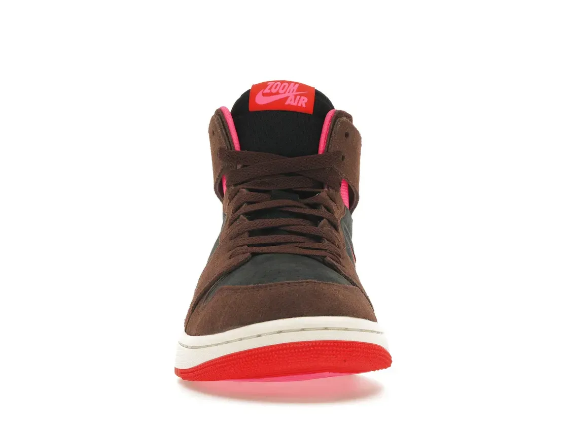 Фото № 2 с приближением к товару «‎Jordan 1 High Zoom Air CMFT 2 Cacao Wow Picante Red »