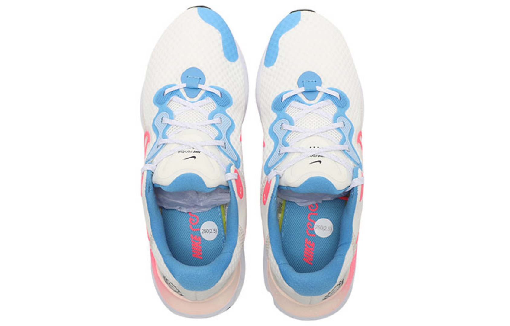 Фото № 4 с приближением к товару «‎Nike Renew Run 2 WhitPink»