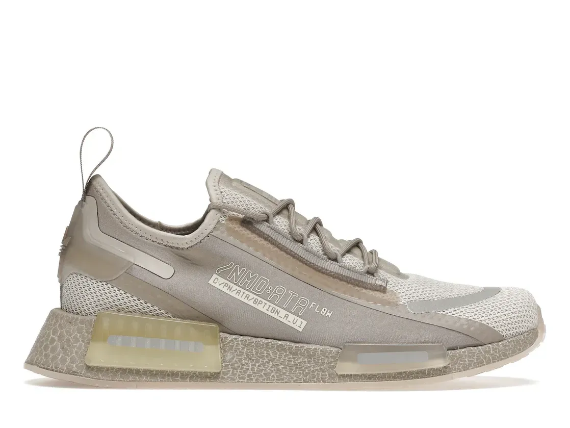 Фото № 1 с приближением к товару «‎adidas NMD R1 Spectoo Bliss Silver Metallic»