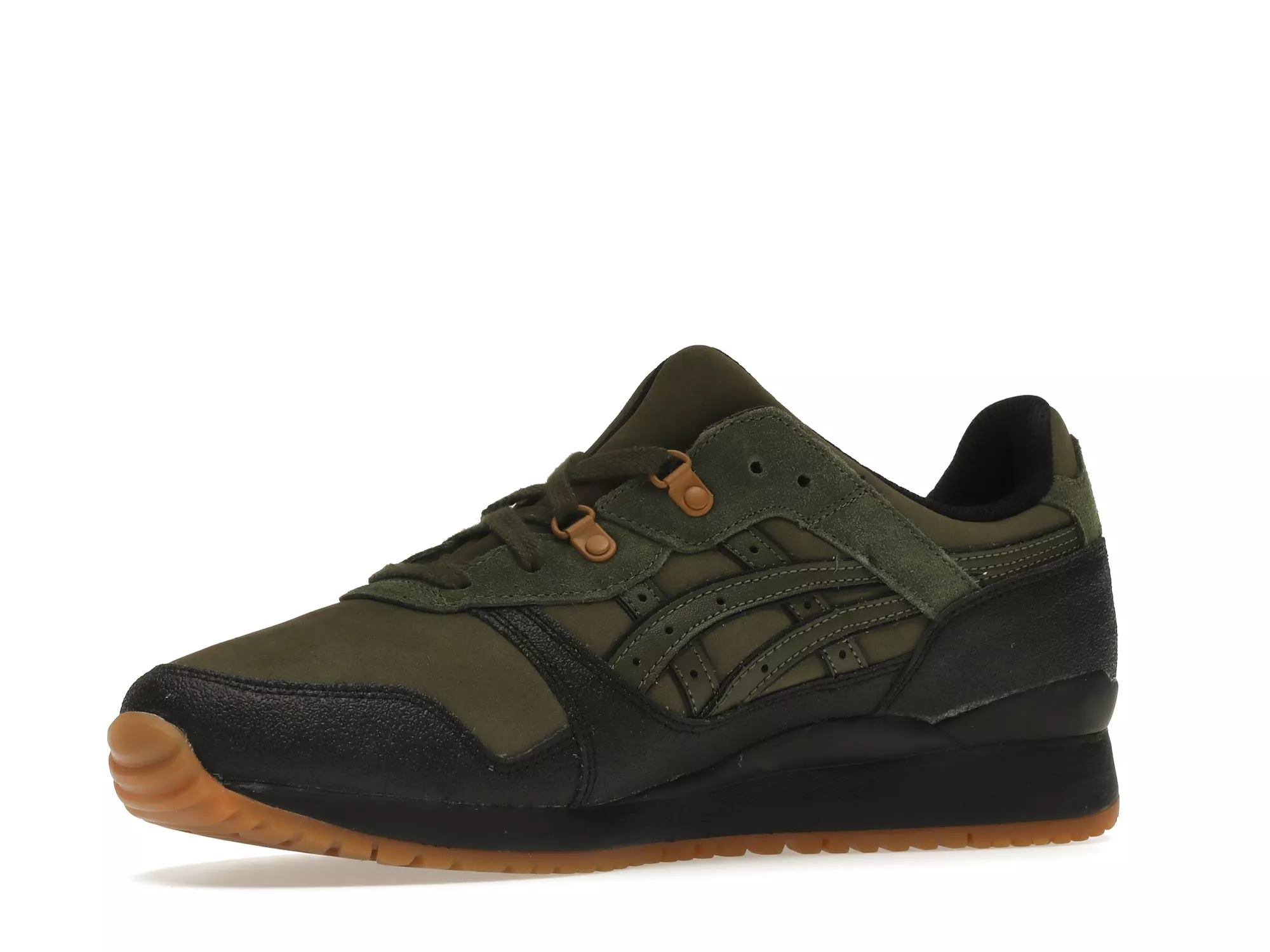 Фото № 3 с приближением к товару «‎ASICS Gel-Lyte III Olive Canvas Black»