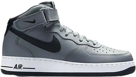 Фото № 1 с приближением к товару «‎Nike Air Force 1 Mid Cool Grey»