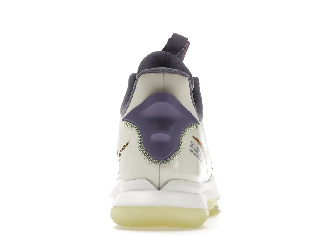 Фото № 4 с приближением к товару «‎Nike LeBron Witness 5 Summit White Metallic Bronze»