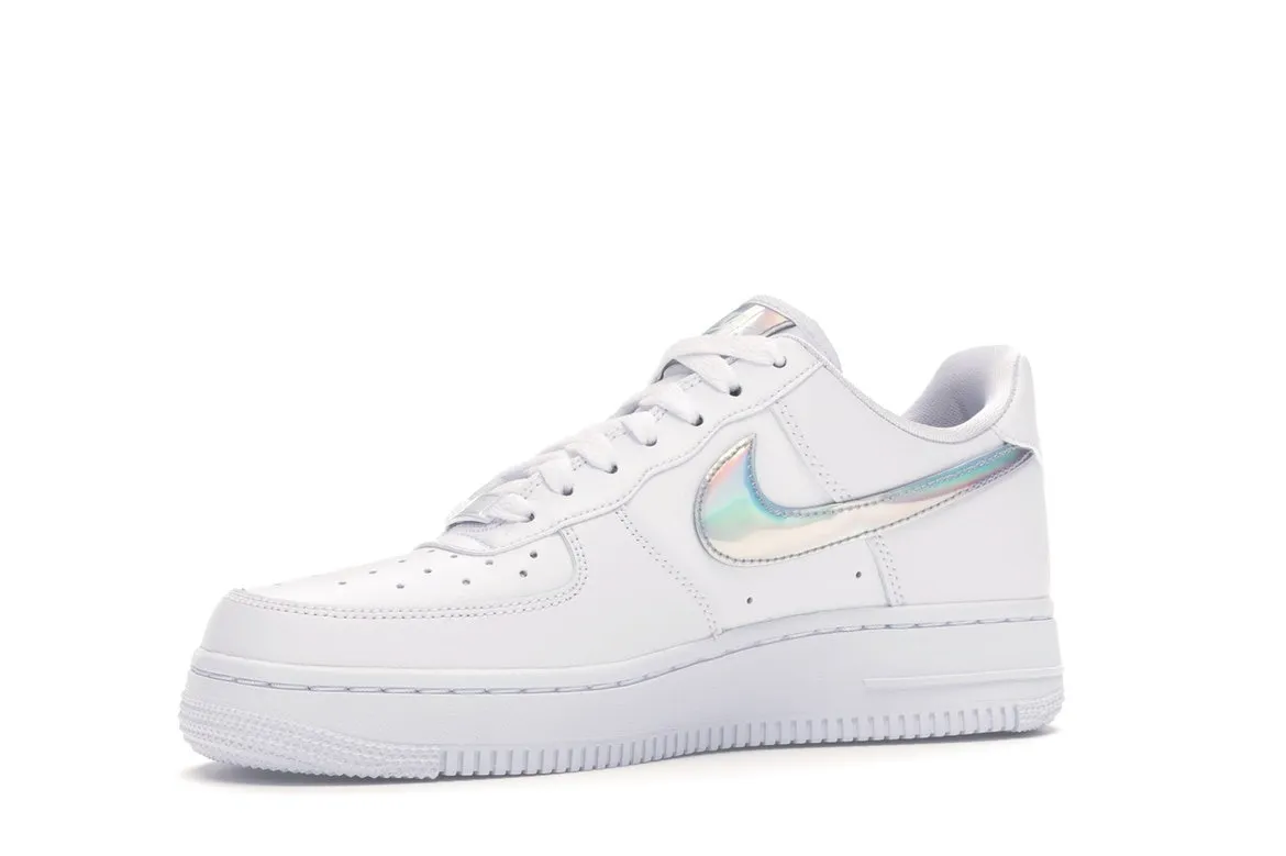 Фото № 4 с приближением к товару «‎Nike Air Force 1 Low White Irisdescent »