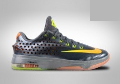 Nike KD Vii Elite Team Graphite Citrus  - 1