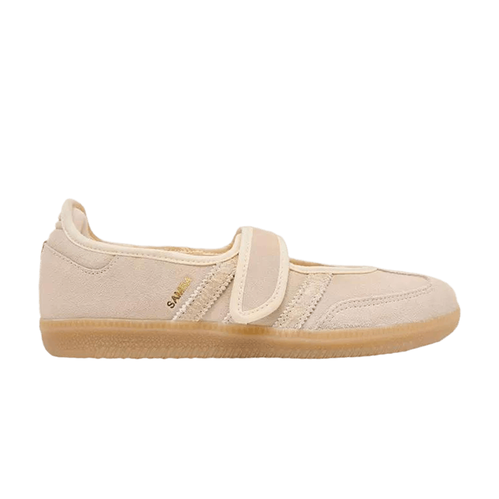 adidas Women's Originals Samba Jane Suede Casual Sand Strata