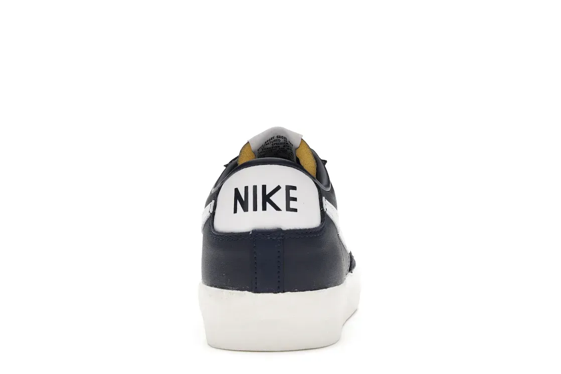 Фото № 4 с приближением к товару «‎Nike Blazer Low 77 Vintage Midnight Navy»