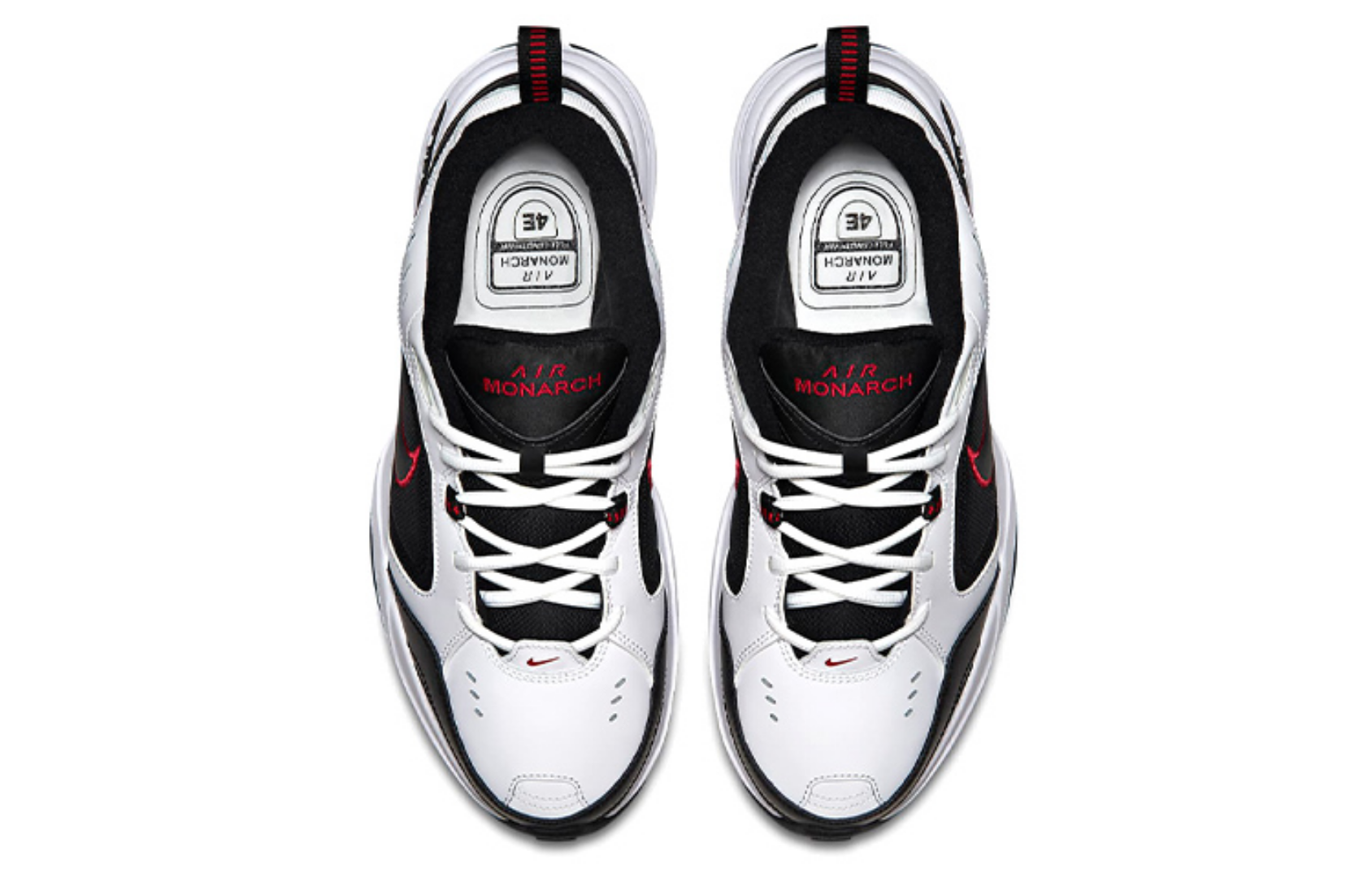 Фото № 3 с приближением к товару «‎Nike Air Monarch 4 Sports Shoes BlackWhiteRed»