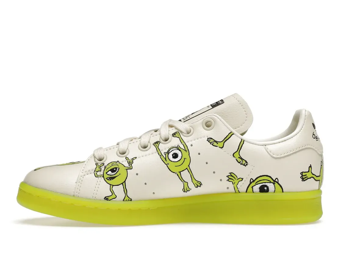 Фото № 3 с приближением к товару «‎adidas Stan Smith Monsters Inc. Mike Wazowski»