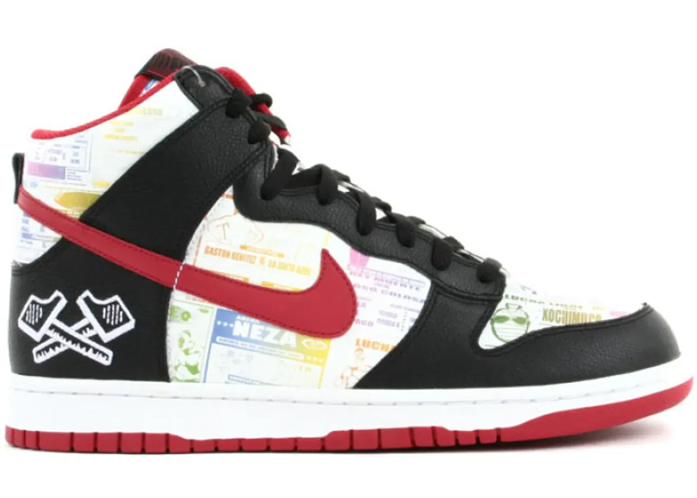 Фото № 1 с приближением к товару «‎Nike Dunk High Lucha Libre»