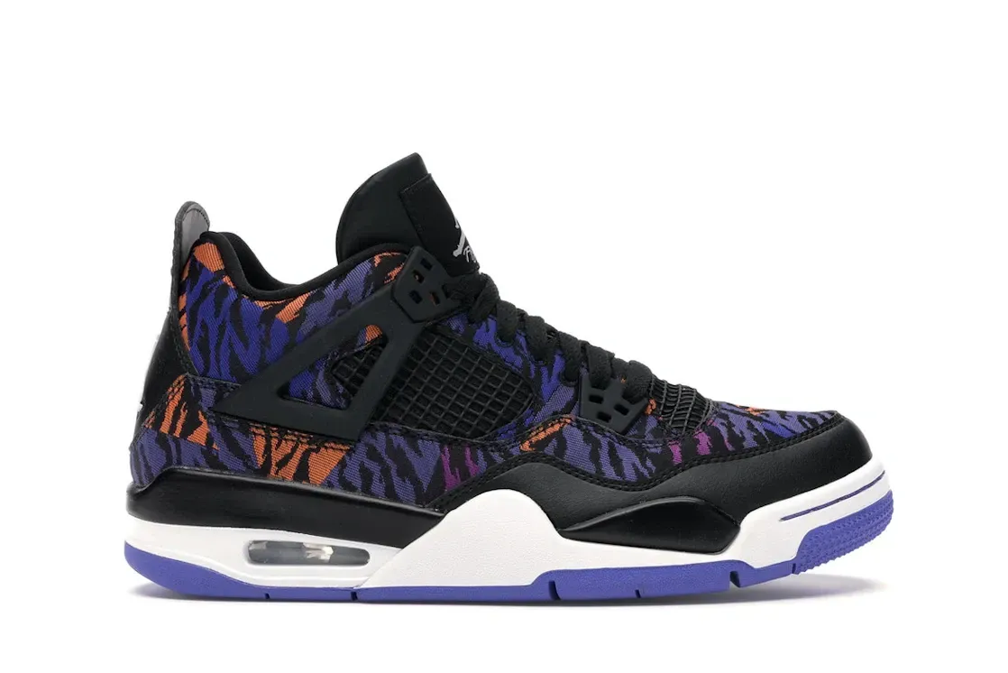 Фото № 1 с приближением к товару «‎Jordan 4 Retro Black Rush Violet »
