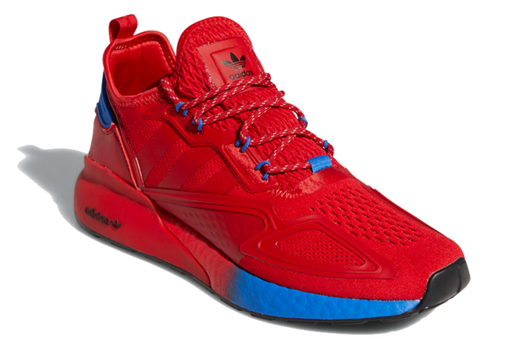 Фото № 3 с приближением к товару «‎adidas originals ZX 2K Boost RedBlue»