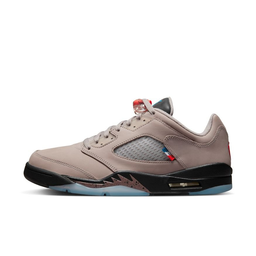 Фото № 2 с приближением к товару «‎Nike Air Jordan 5 Retro Low Vintage basketball shoes PSG»