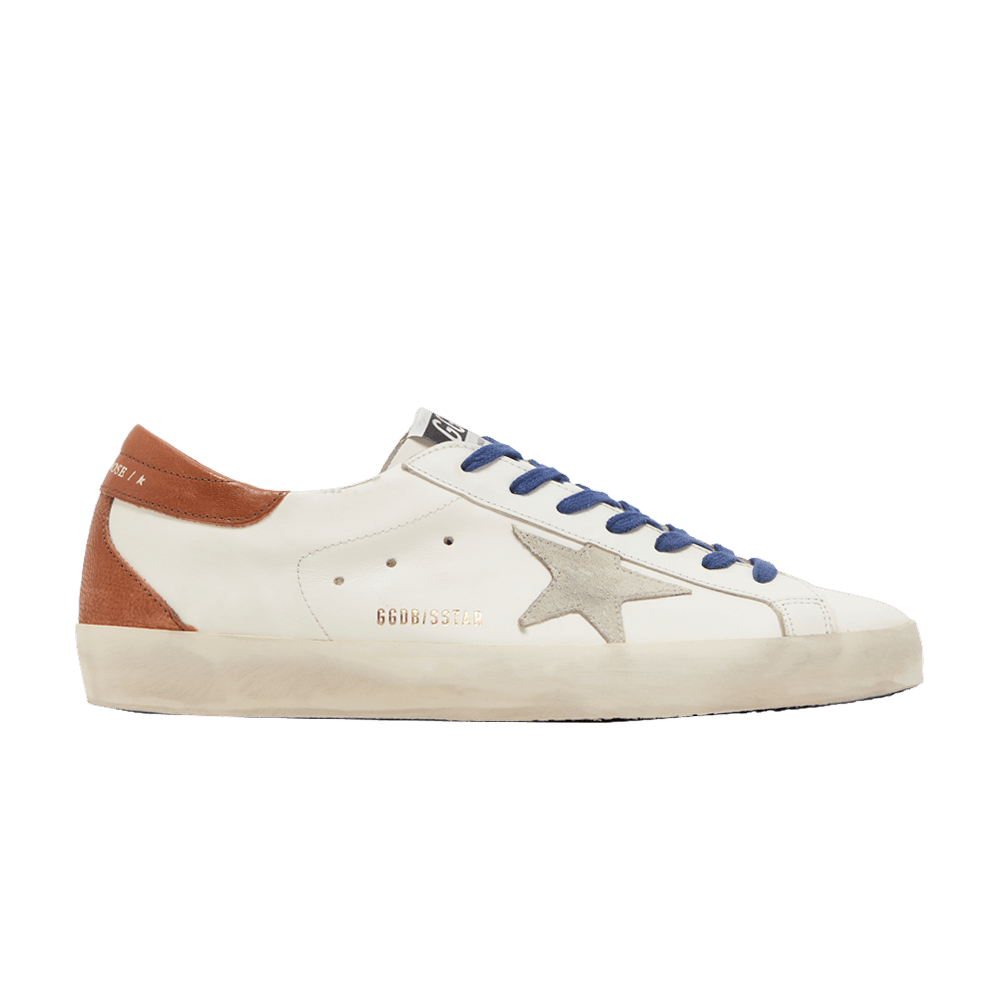 Golden Goose Superstar White Brown Blue