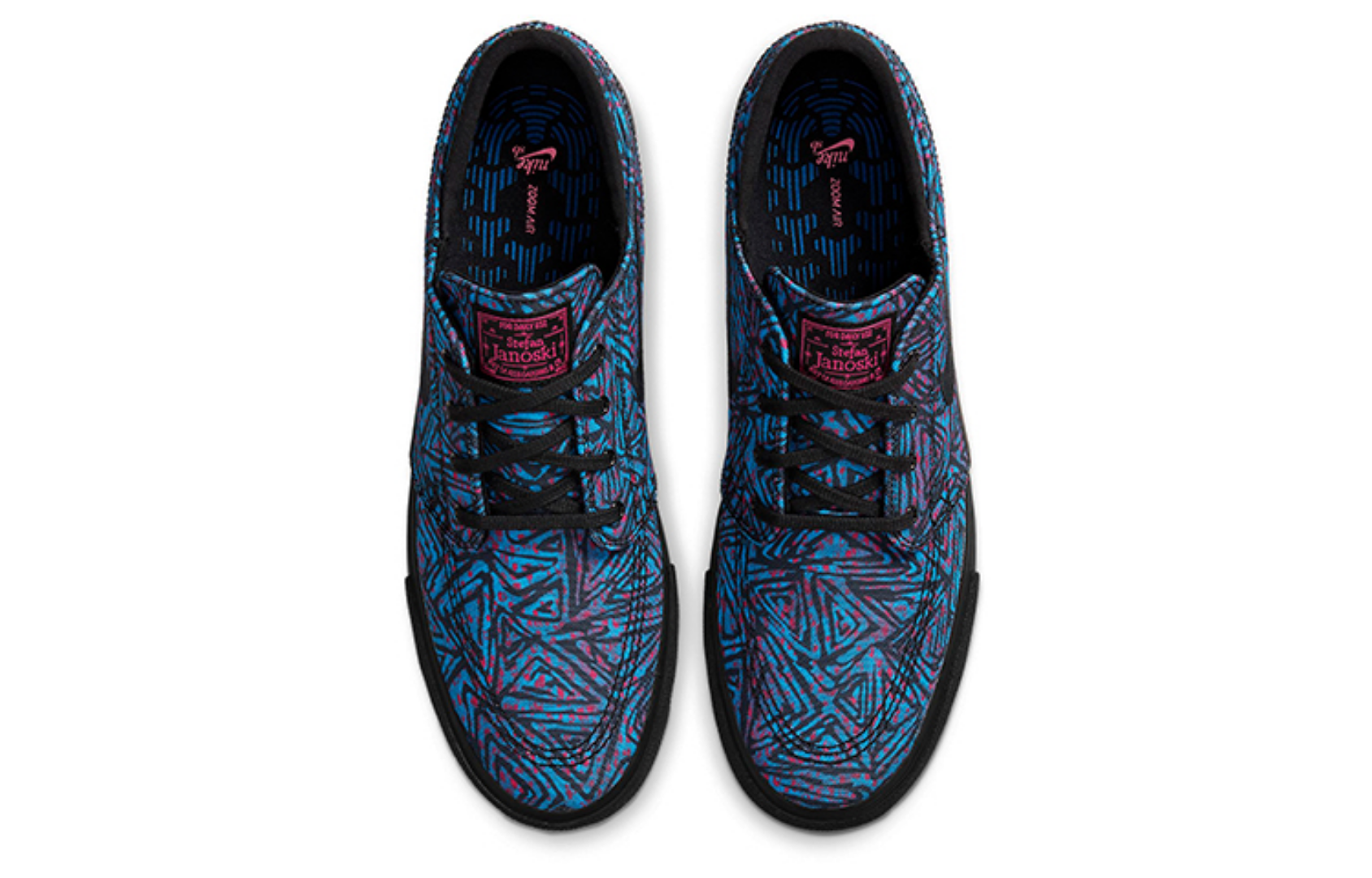 Фото № 4 с приближением к товару «‎Nike SB Zoom Stefan Janoski Canvas RM Premium BlueBlack»