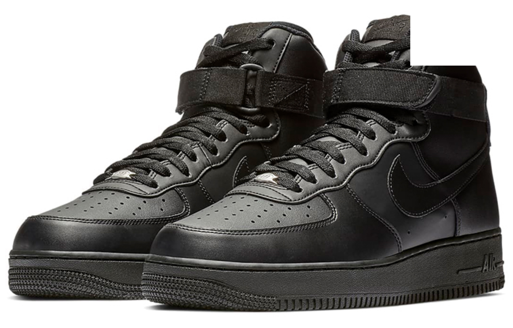 Фото № 3 с приближением к товару «‎Nike Air Force 1 High '07 Black»