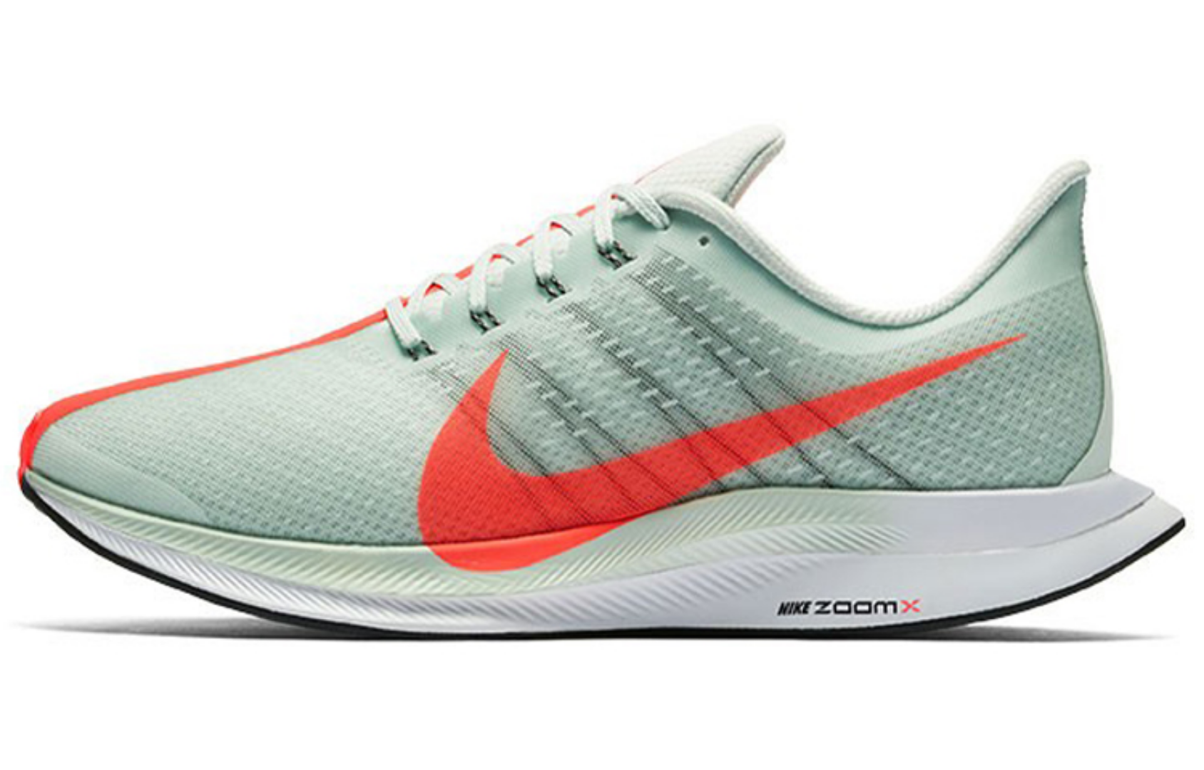 Фото № 1 с приближением к товару «‎ Nike Air Zoom Pegasus 35 Running shoes Barely GreyHot Punch-Black-White»