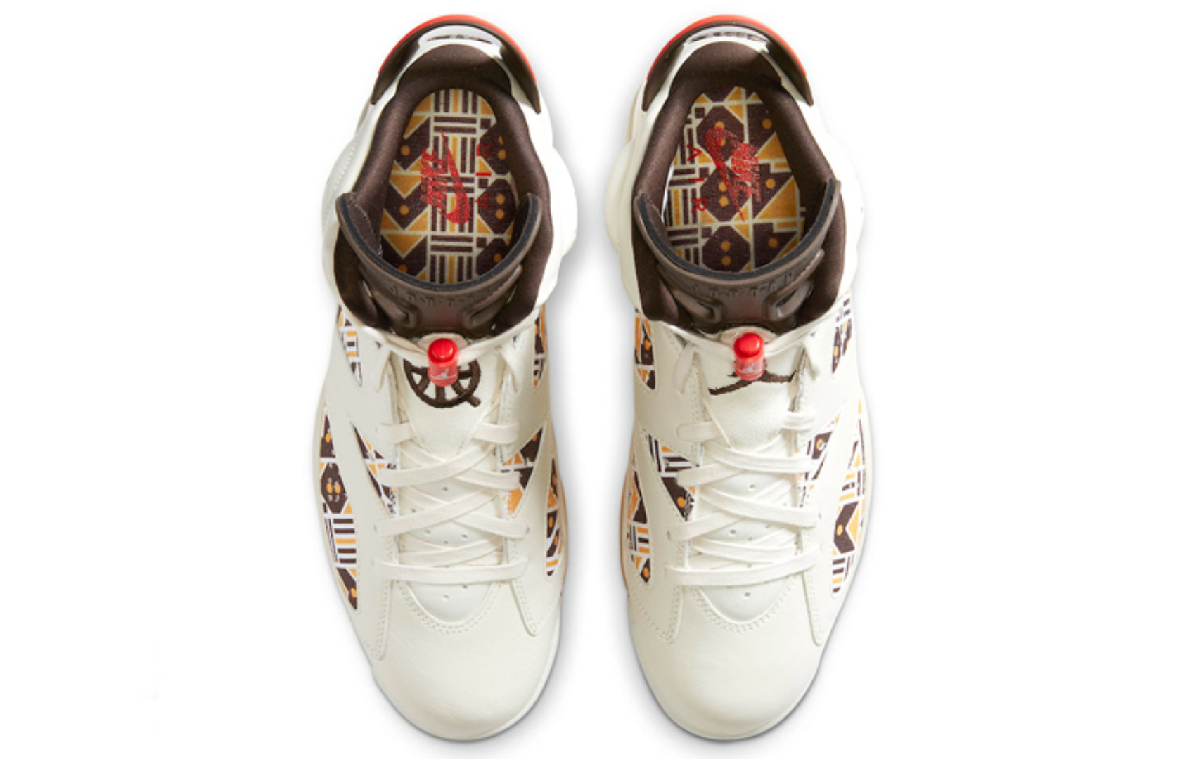 Фото № 4 с приближением к товару «‎Air Jordan 6 Retro 'Quai 54 - Sail Gum'»