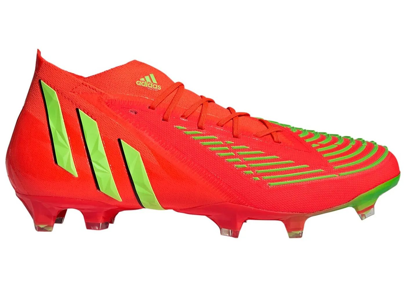 Фото № 1 с приближением к товару «‎adidas Predator Edge.1 FG Solar Red Team Solar Green»