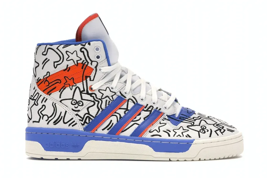Фото № 1 с приближением к товару «‎adidas Rivalry Hi Keith Haring»
