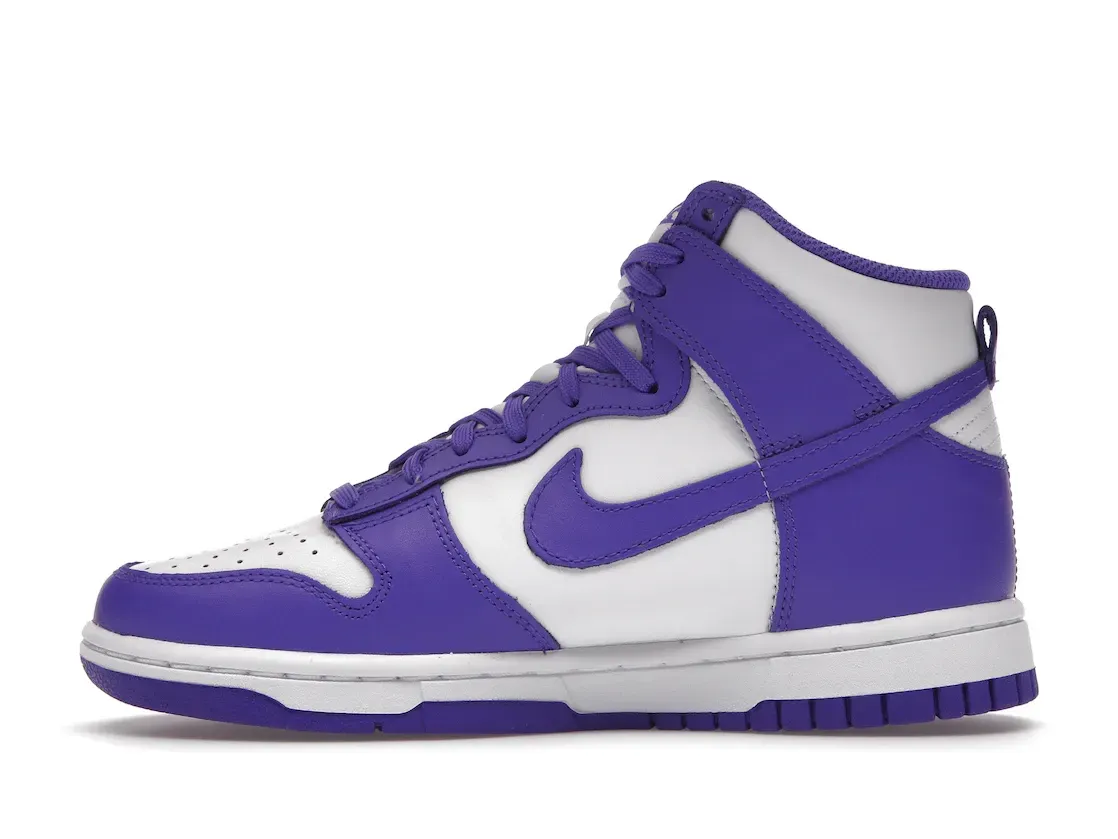 Фото № 3 с приближением к товару «‎Nike Dunk High Psychic Purple »