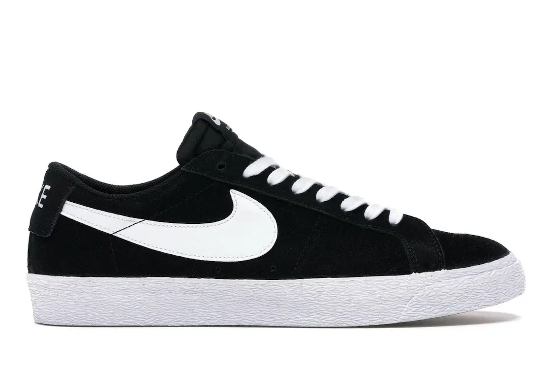 Фото № 1 с приближением к товару «‎Nike SB Blazer Low Black White»