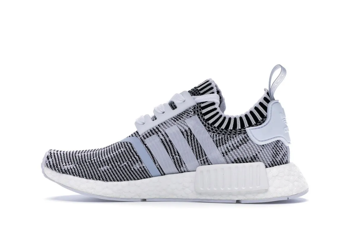 Фото № 6 с приближением к товару «‎adidas NMD R1 Glitch Camo White Black»