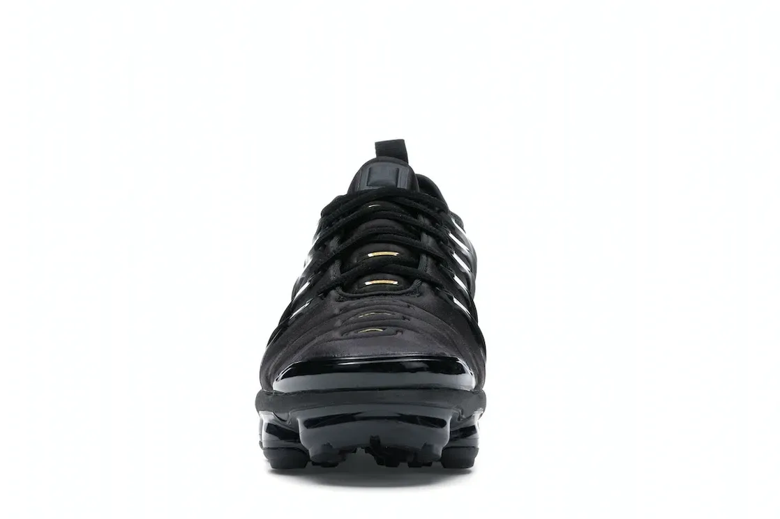 Фото № 2 с приближением к товару «‎Nike Air VaporMax Plus Black Anthracite Metallic Gold»