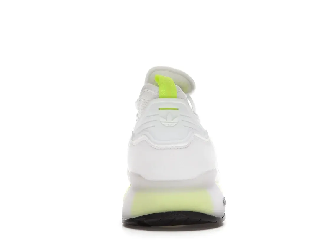 Фото № 4 с приближением к товару «‎adidas ZX 2K Boost Cloud White Solar Yellow»