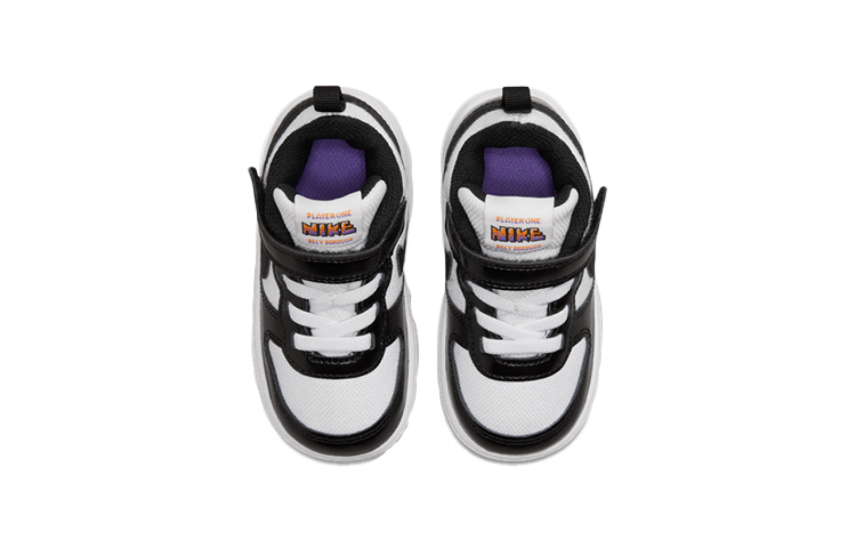 Фото № 4 с приближением к товару «‎(TD) Nike Court Borough Low 2 SE3 BPV Low-Top Sneakers BlackWhite»
