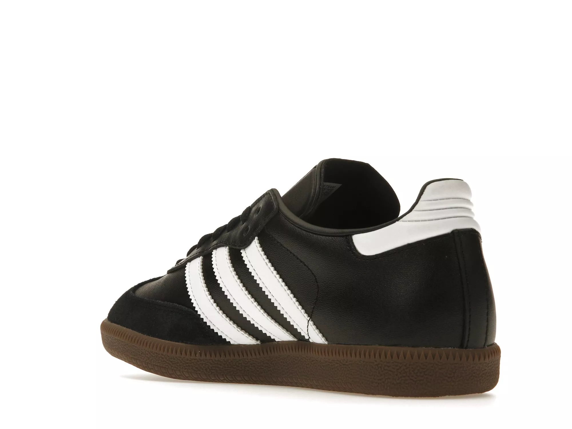 Фото № 4 с приближением к товару «‎adidas Samba Leather Black White»