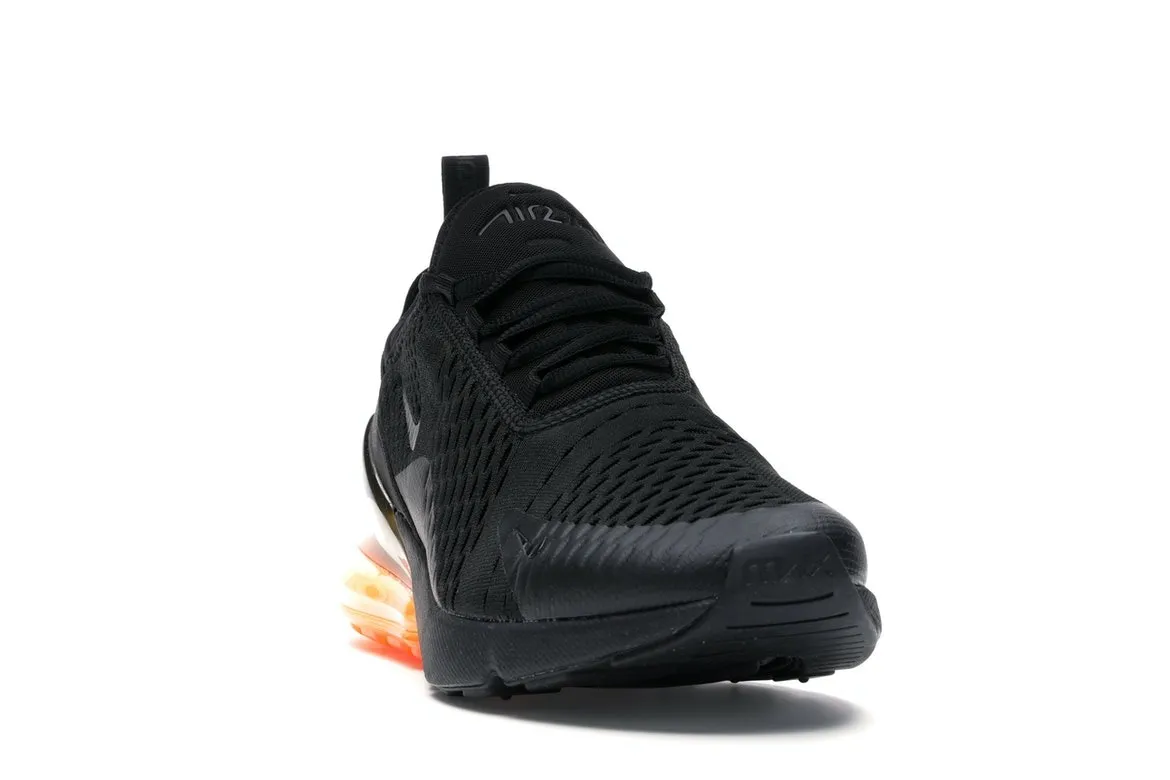 Фото № 3 с приближением к товару «‎Nike Air Max 270 Black Total Orange»