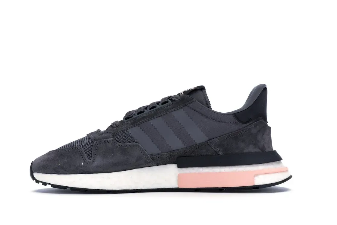 Фото № 3 с приближением к товару «‎adidas ZX 500 RM Grey Five Clear Orange»