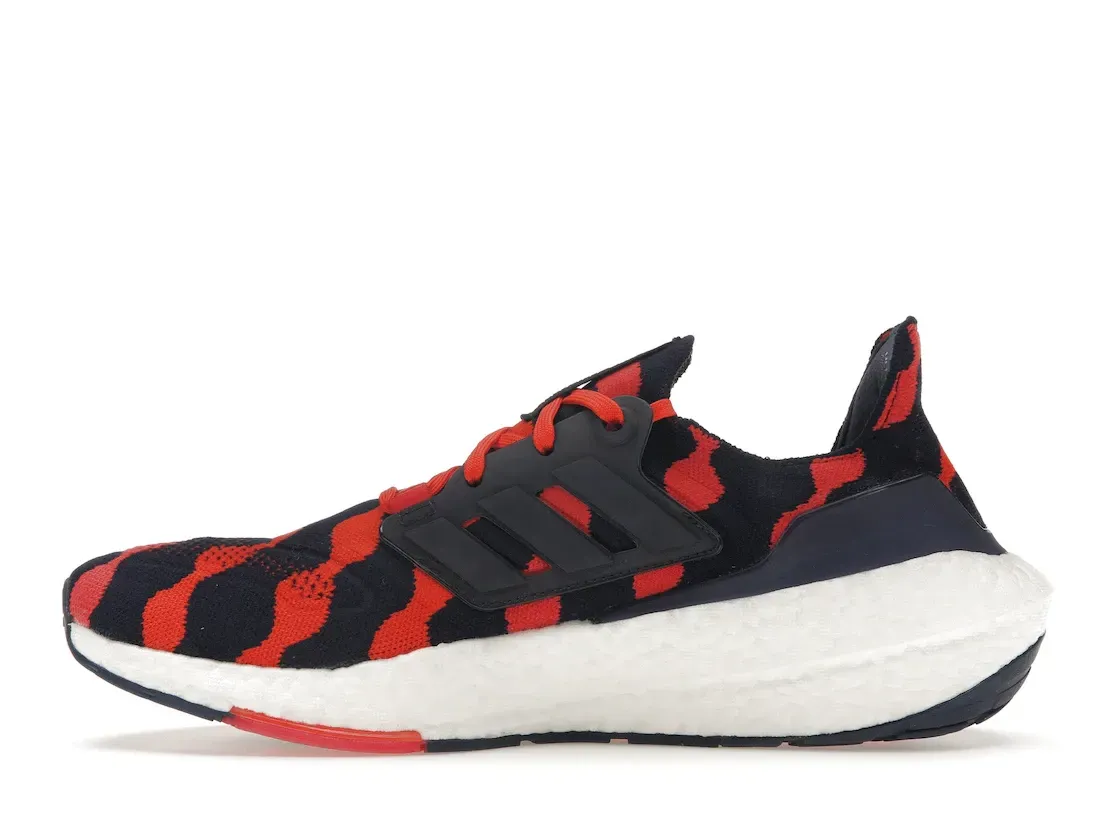 Фото № 3 с приближением к товару «‎adidas Ultra Boost 22 Marimekko Parley Lush Red»
