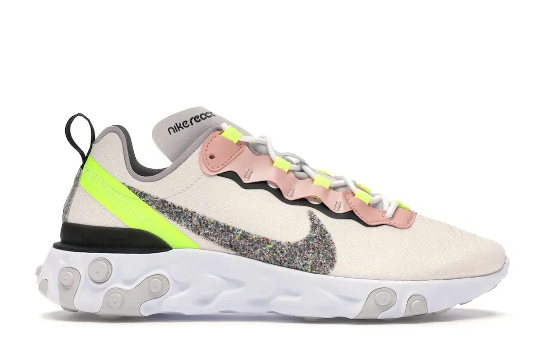 Фото № 1 с приближением к товару «‎Nike React Element 55 Premium Light Soft Pink »