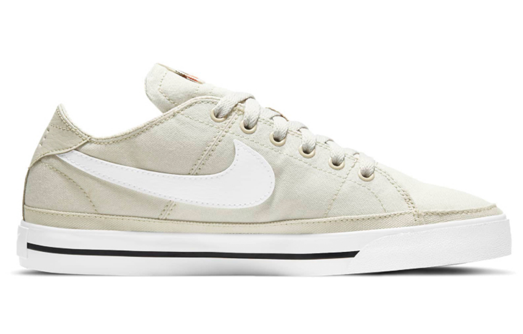 Фото № 2 с приближением к товару «‎Nike Court Legacy Canvas shoes Light Bone»